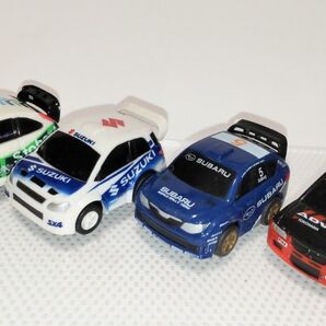WRC Rally Japan公認 ワンダプルバックカーコレクション 4台セット