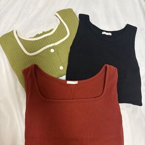 タンクトップ3点セット