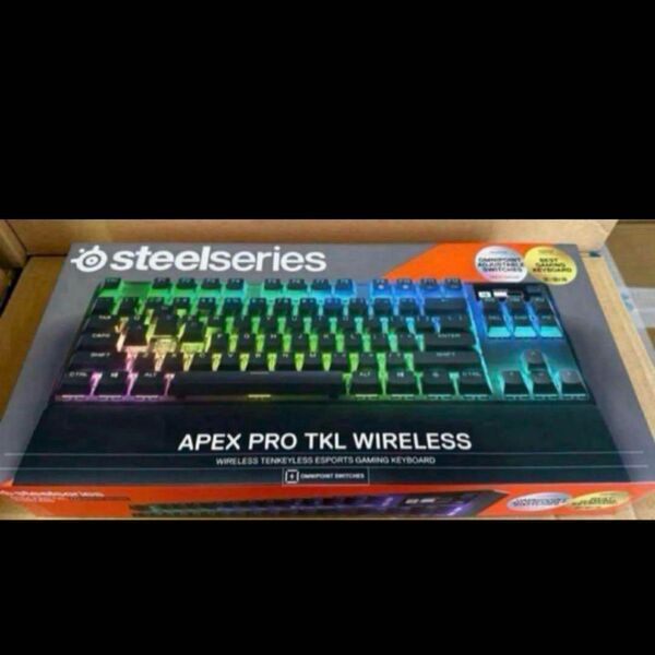 SteelSeries Apex Pro TKL Wireless ゲーミングキーボード 新品未開封