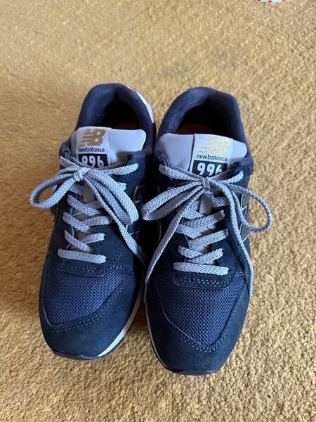ニューバランス スニーカー ネイビーゴールド CM996BE 23cm