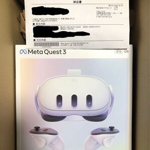 新品未開封 メタクエスト3 META QUEST 3 512GB 納品書あり