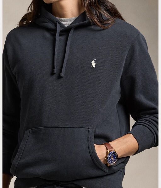 未使用に近いメンズPOLO RALPH LAURENループバックテリーフーディ