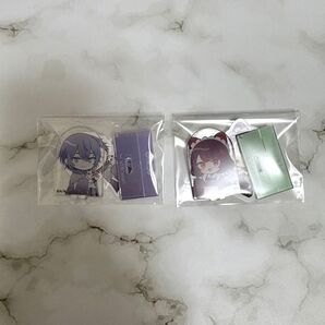 にじさんじ チョコエッグ 小柳ロウ 戌亥とこ チョコエッグ クリアスタンド ダイカットシール