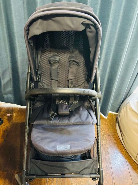 2022年モデル サイベックスメリオカーボン ムーンブラック Cybex AB型ベビーカー