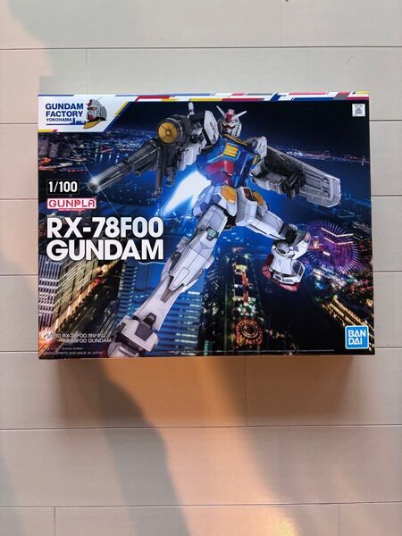 1/100 RX-78F00 ガンダム GUNDAM FACTORY YOKOHAMA ガンダムファクトリーヨコハマ 未組み立て