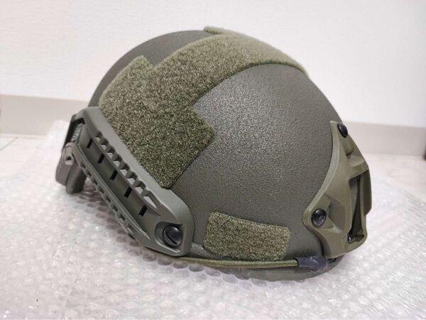NIJ-IIIA レベル3A Ops-Core Fast 防弾ヘルメット OD グリーン team wendy 2025年7月製