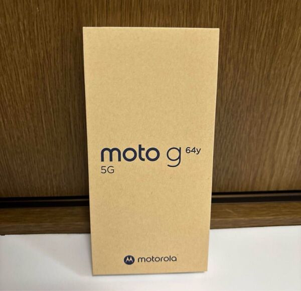 【新品未使用】MOTOROLA モトローラ moto g64y 5G シルバーブルー