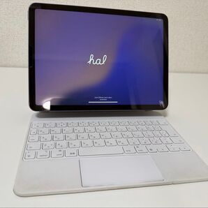 iPadAir第5世代64GBパープル MagicKeyboardホワイト