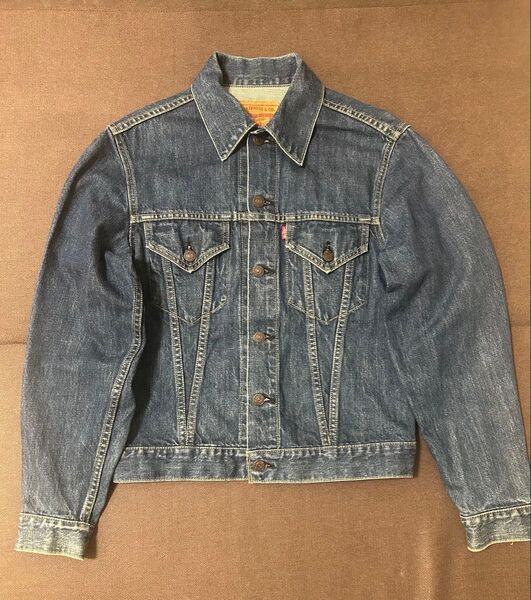 Levi's 71557 3rd BIGE 復刻 Gジャン 日本製 38 短丈