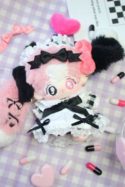 10cm 無属性 ぬいぐるみ 棉花娃娃