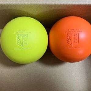 マッサージボール ラクロスボール オレンジイエロー2個セット