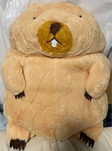 マーモットのもっとっとモア ウルトラBIG ぬいぐるみ 約44cm ボバくん