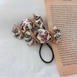 139.キャンディヘアゴム リバティ ムーンモス ティオレ あめちゃん