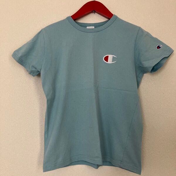 Champion Tシャツ 160 半袖Tシャツ Champion チャンピオン 半袖 ロゴ刺繍 古着