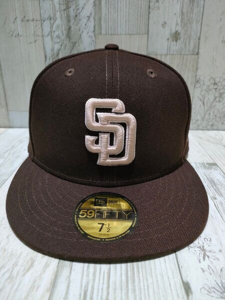 NEW ERA 59FIFTY パドレス 7 1/2 キャップ ニューエラ