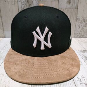 NEW ERA 59FIFTY ダックキャンバス ヤンキース 7 1/2 キャップ ニューエラ