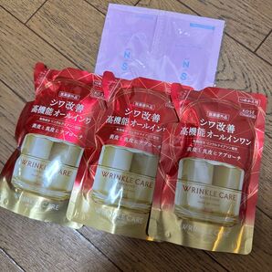 グレイスワン リンクルケア モイスト ジェル クリーム(つめかえ用)90gx3個