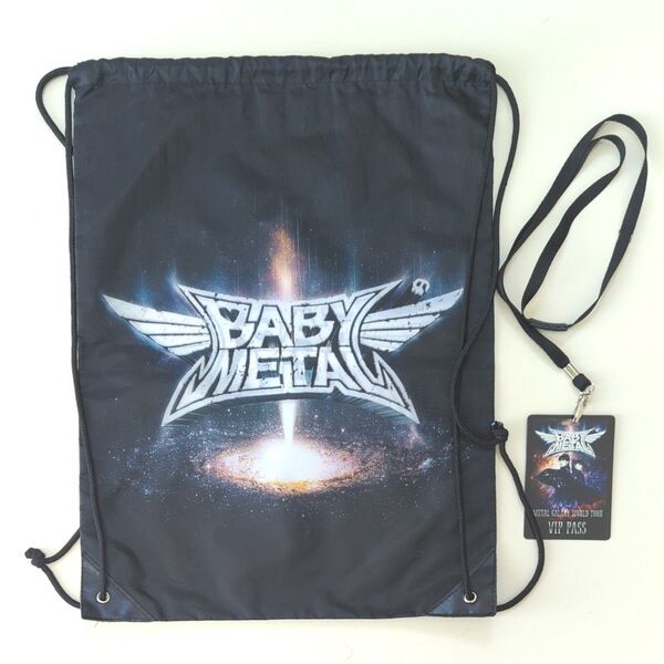 希少 非売品☆BABYMETAL 2020EUツアー VIP GIFT ナップサック ラミネート 2点セット ベビーメタル