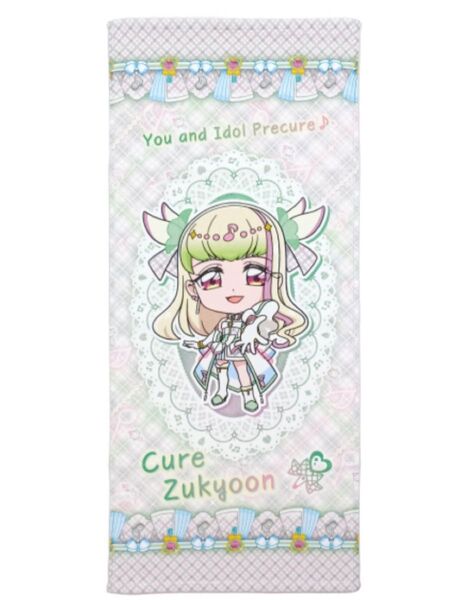 キミとアイドルプリキュア キュアズキューン SDキャラタオル プリティストア プリルン フェイスタオル