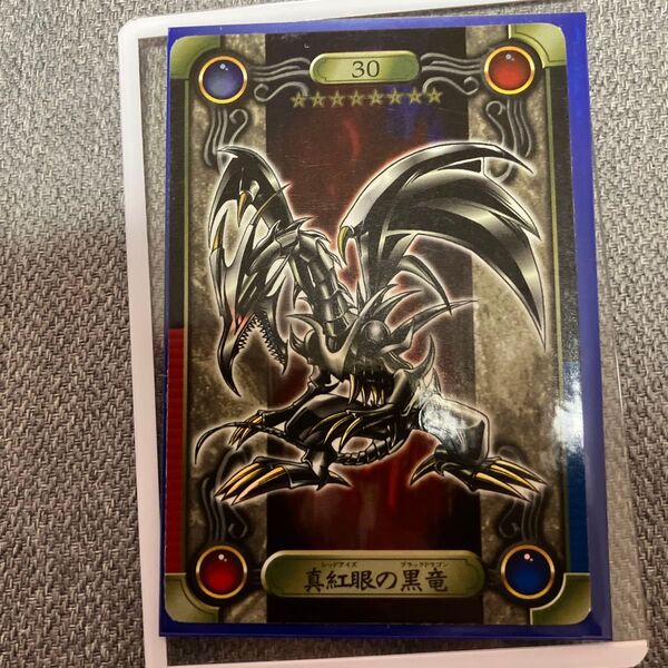 遊戯王 真紅眼の黒竜 レッドアイズ・ブラック・ドラゴンシールダス カードダス