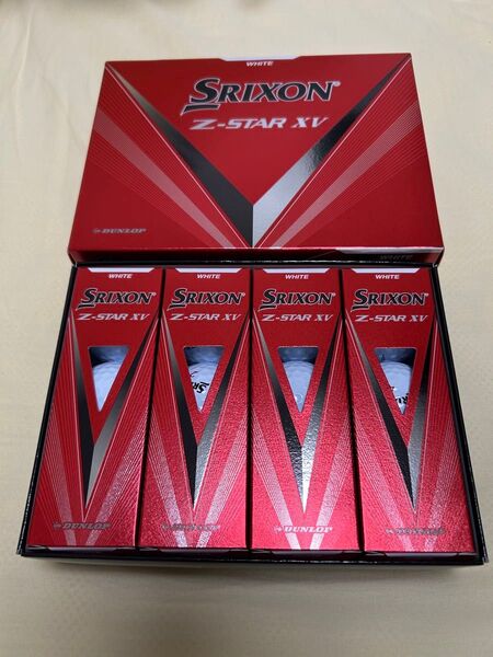 ダンロップゴルフボール SRIXON Z-STAR XV 2023年モデル 1ダース