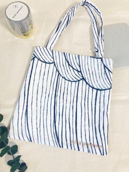 ミナペルホネン生地使用 ミニバッグ ハンドメイド 手提げ ミナペルホネン