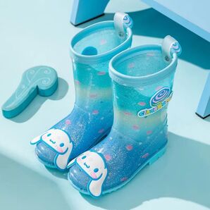 即発送!シナモロール長靴!サイズ19.4cm!