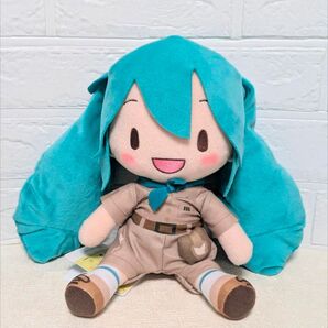 初音ミク ふわぷち Mぬいぐるみ お出かけシリーズ 動物園 ver. どうぶつ園 24cm