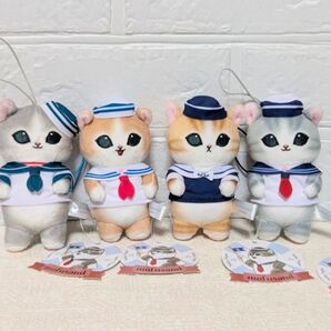 モフサンド セーラーにゃん マスコット 4種セット