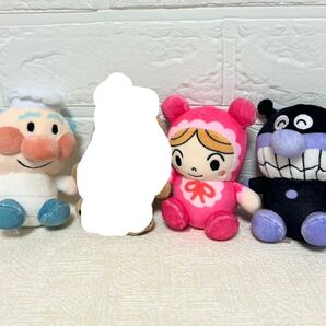 アンパンマン もちふわ マシュマロ ますこっと ジャムおじさん あかちゃんまん バイキンマン 3種セット