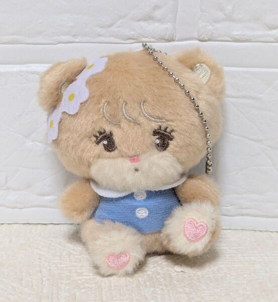 ミッコ mikko characters ボールチェーン付き ぬいぐるみマスコット ラテ 8cm