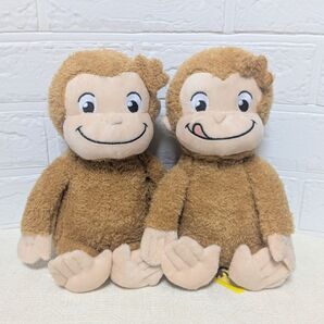 おさるのジョージ ぬいぐるみ 2種セット 22cm