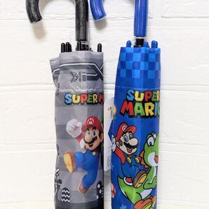 スーパーマリオ 折りたたみ傘 2種セット