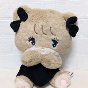 mikko characters BLACK RIBBON BIGぬいぐるみ 〜 スフレ & ラテ 〜 ラテ