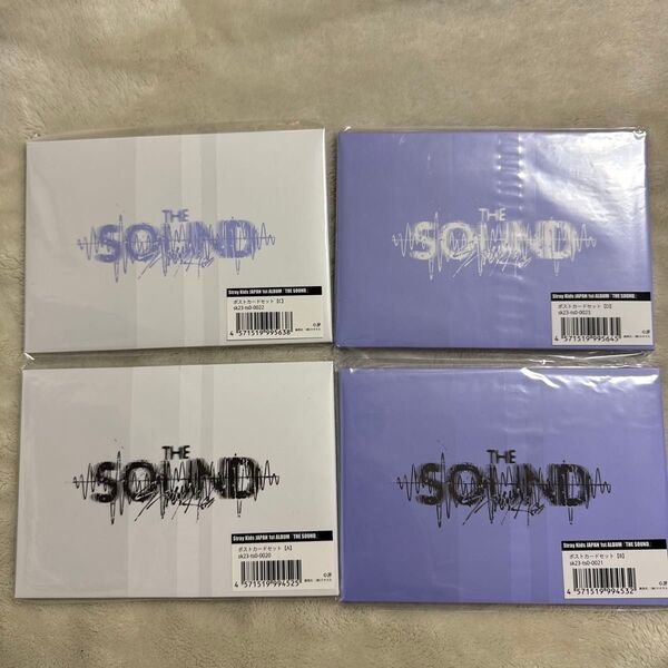 Stray Kids THE SOUND ポストカードセット A B C D 4種セット