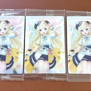 新品 ホロライブ ウエハース hololive production vol.3 角巻わため 3枚