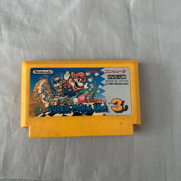 スーパーマリオブラザーズ3 ファミコン FC ソフト 動作確認未確認
