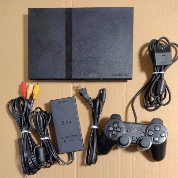 【PS2】 プレイステーション2 本体 SCPH-70000CB (チャコール・ブラック)