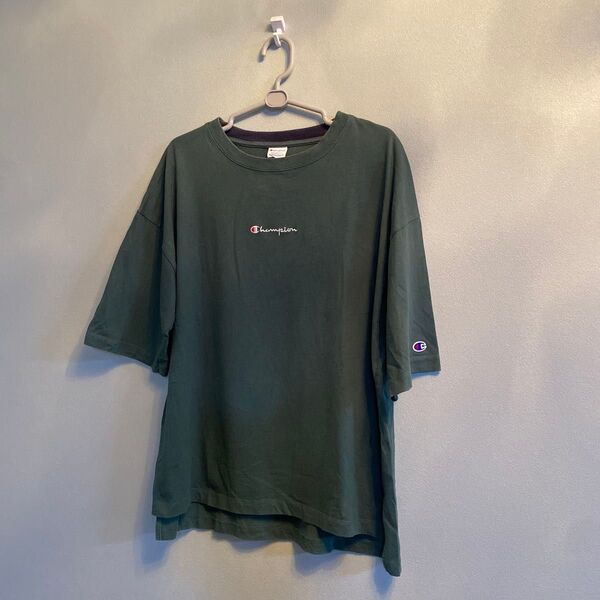 Champion Tシャツ グリーン
