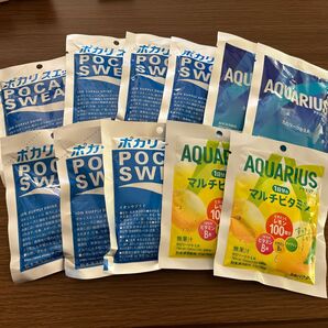 ポカリスエット&アクエリアス 粉末 11点 まとめ売り