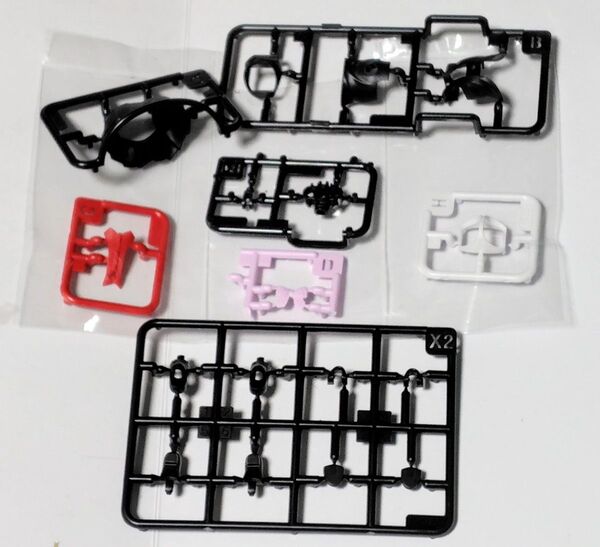 メガミデバイス BUSTER DOLL ナイト DARKNESS CLAW コスチューム コスモード用パーツ 黒色肩受けパーツ付