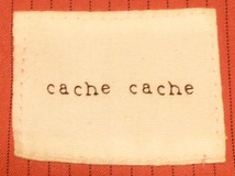  【訳あり】cache cache（カシュカシュ） ニットバッグ◆ピンク_画像2