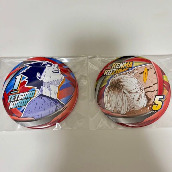 ハイキュー ファンパーク FUN コレクション缶バッジ 黒尾鉄朗 孤爪研磨
