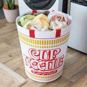新品完売品 カップヌードルランドリーバッグ 収納ボックス