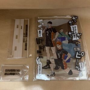 ハイキュー 応募者全員サービス アクリル ジオラマ タイル 日向 影山