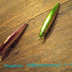 メガバス Megabassグレートハンティングミノー50S オールド シール目 2セット