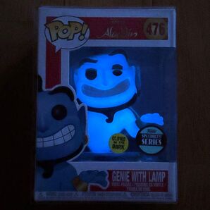【新品未開封】ケース付き Funko POP! ジーニー 限定版 アラジン フィギュア ディズニー Genie with Lamp