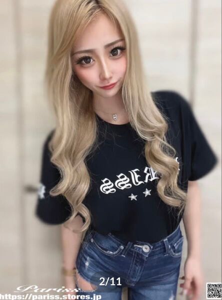 【Paris’s】オールドイングリッシュTシャツ【ブラックxホワイト・ホワイトxブラック】