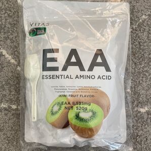 【新品未開封】 VITAS EAA バイタス キウイ風味 520g 必須アミノ酸