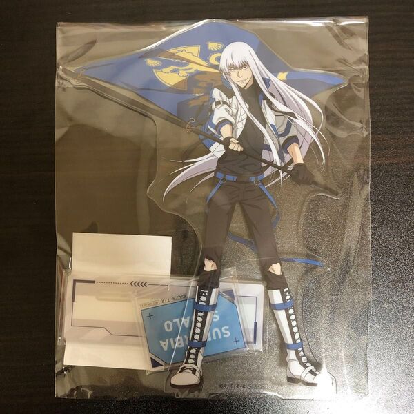 家庭教師ヒットマンREBORN ラッキー缶バッジ アクリルスタンド スクアーロ